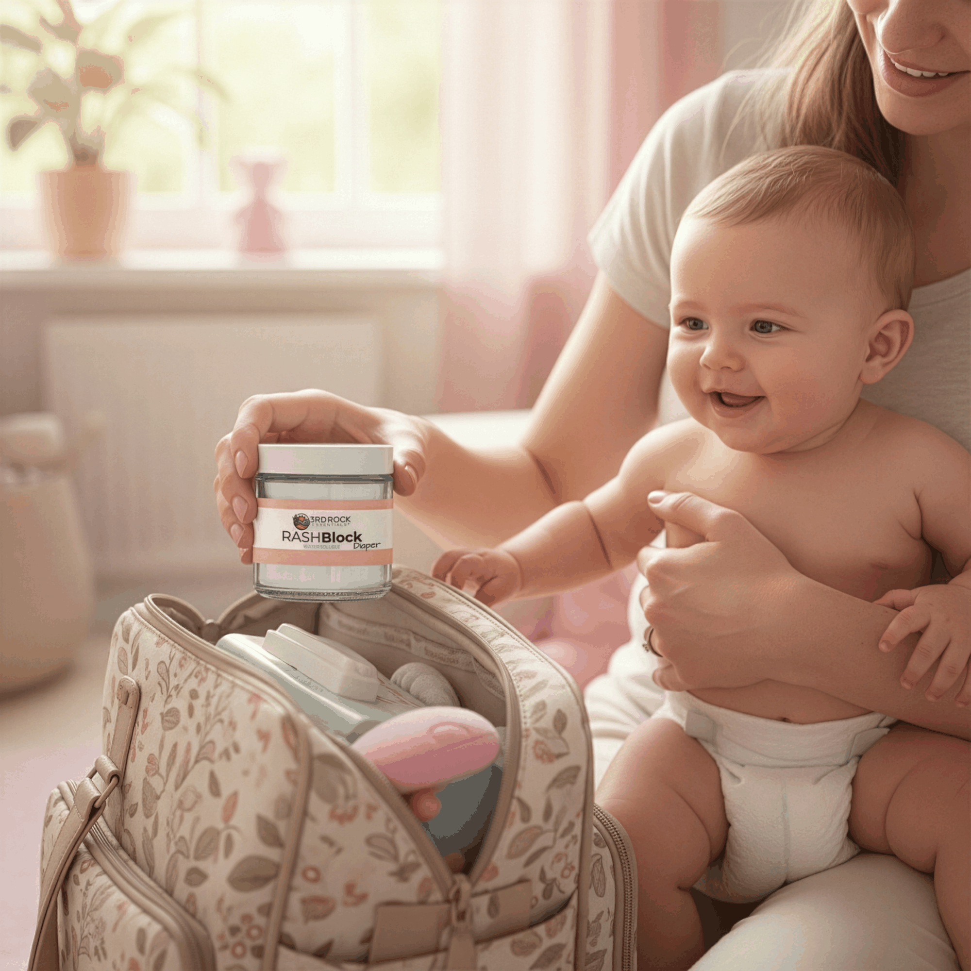 RASHBlock® Diaper 75ppm Silver Diaper Care Ointment - Water Soluble 3 oz