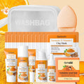 Hydrating Turmeric Skin Care Set – 12-Piece Glow Kit for Women